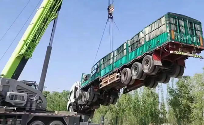 惠城区道路脱困救援案例